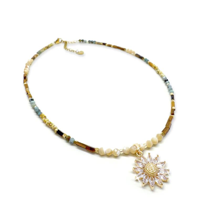 Necklace Daisy Multi