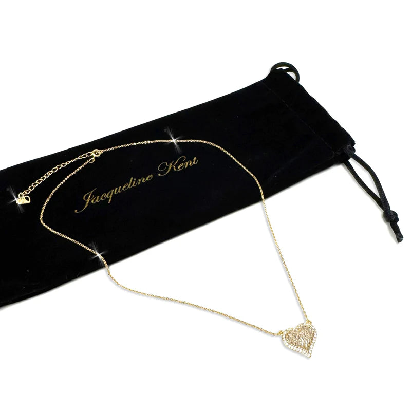 Necklace Jacqui's Heart Gold