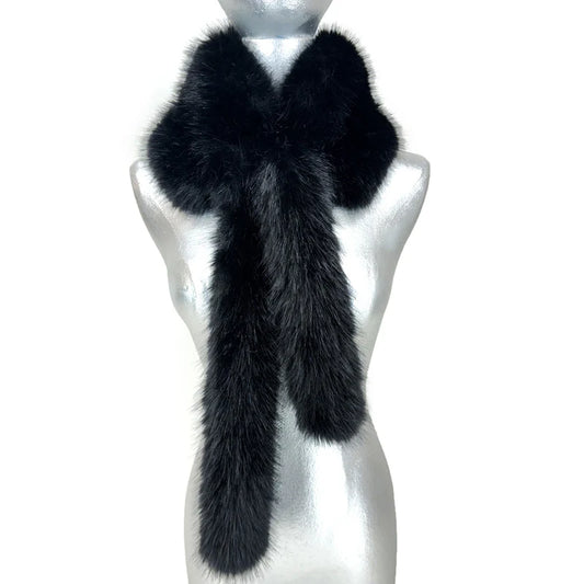 Faux Fur Fantasy Stole Scarf