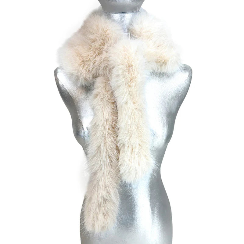 Faux Fur Fantasy Stole Scarf