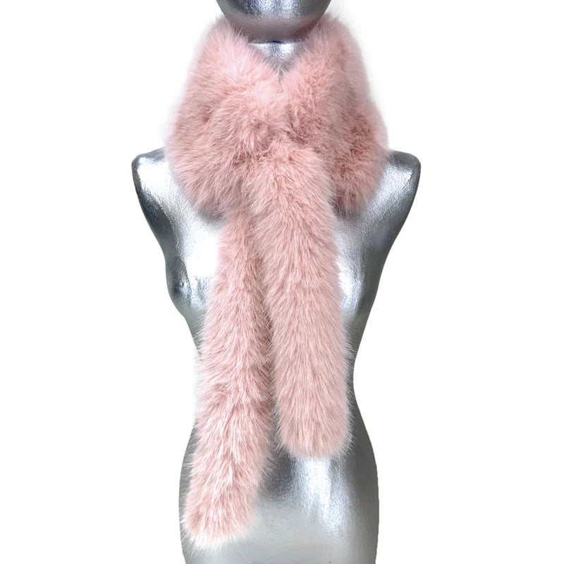 Faux Fur Fantasy Stole Scarf