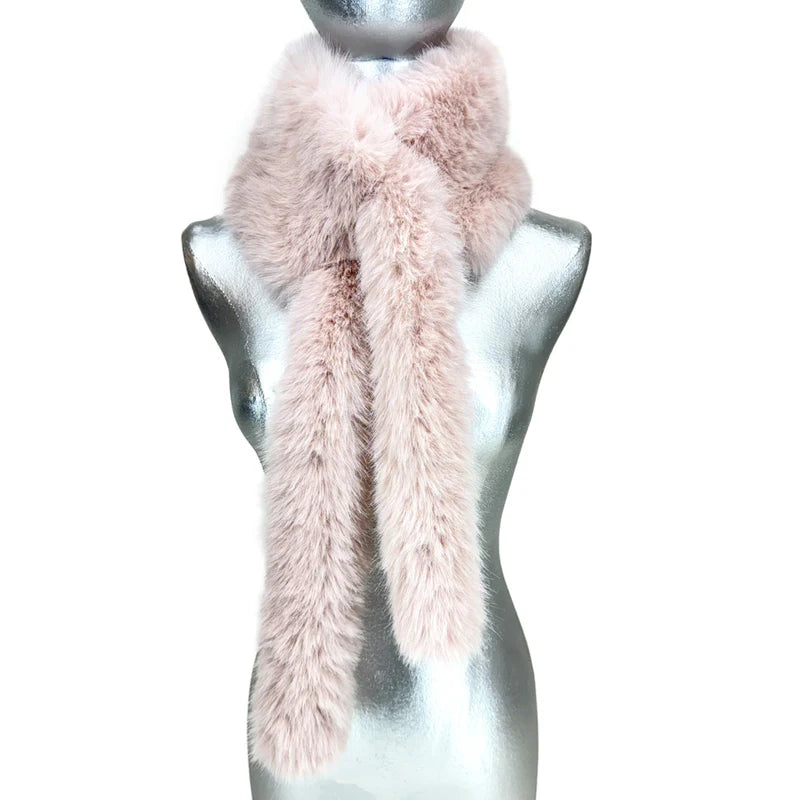 Faux Fur Fantasy Stole Scarf