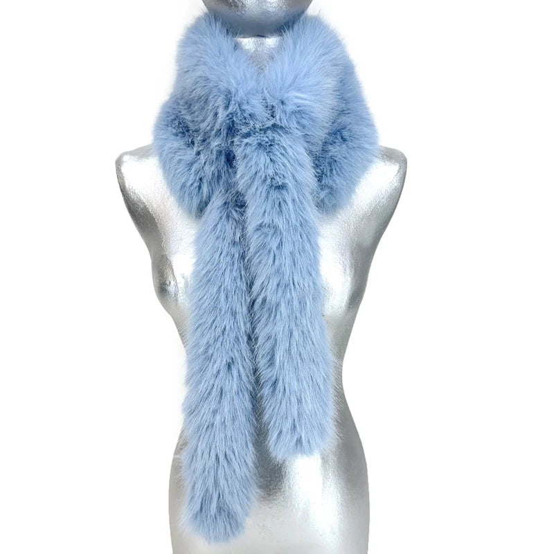 Faux Fur Fantasy Stole Scarf